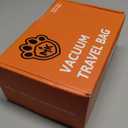 IKYWT Vacuum Seal Bags for Travel w/Rechargeable Pump, 18L Compression Packing Cubes for Carry-On Suitcase & Travel Backpack, Reusable IP67 Waterproof Vacuum Storage Kit, Gift Set (2-Pack)