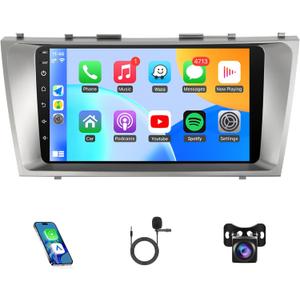 Naifay Android Car Stereo Radio for Toyota Camry (Fit-J.B.L Version) 2006 2007 2008 2009 2010 2011, 9inch IPS Touch Screen for Camry Car Stereo with Carplay Android Auto/Bluetooth/GPS/WiFi/MIC+Canbus
