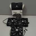 Thermalright TL-C12C X3 CPU Fan 120mm Case Cooler Fan, 4pin PWM Silent Computer Fan with S-FDB Bearing Included, up to 1550RPM Cooling Fan（3 Quantities）