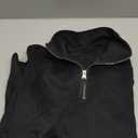  Men's Long-Sleeve
Black Half Zip Crew Neck Sweater L