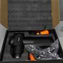 TOLOCO Massage , Deep Tissue Back Massage for Athletes for Pain Relief, Percussion Massager with 10 Massages Heads & Silent Brushless Motor, Valentines Day Gifts for Him Her, Black