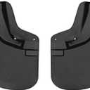 Husky Liners - Front Mud Guards | 2011-2016 Ford F250/F350 w/Single Rear Wheels & OE Flares, Front Set - Black, 2 Pc | 56691