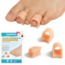 Hammer Toe Straightener Corrector for women & men- 6 Pcs Gel Toe Splint Relief for Bunion, Claw, Crooked, Hammer, Broke Support - 3 Different Sizes (S/M/L)