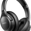 BERIBES Bluetooth Headphones Over Ear, 65H Playtime and 6 EQ Music Modes Wireless Headphones with Microphone, HiFi Stereo Foldable Lightweight Headset, Deep Bass for Home Office Cellphone PC Ect. Black