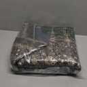 Ruaruarug Area Rug Non Slip Machine Washable Ultra Soft Living Room/Bedroom/Kitchen/Outdoor/Classroom Black Grey, 2'6'