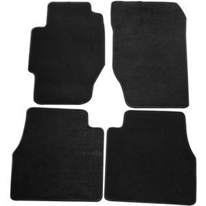 Nylon Floor Mats, Compatible with 1998-2002 Honda Accord Black Front Rear 4 Pieces Full Set Interior Car Carpets Liner