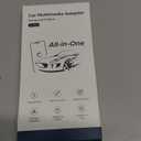 ByteWave 4-in-1 Wireless CarPlay Adapter for Streaming Netflix/YouTube/TikTok/TF Card, 2025 Magic Video AI Box & Android Auto Dongle, Plug & Play, Fits for OEM Wired CarPlay Cars