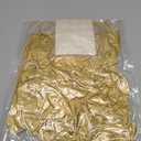 RUBFAC 129pcs Metallic Gold Balloons Different Sizes 18 12 10 5 Inch, Latex Balloon Garland Arch Kit for Party Graduation Wedding Holiday Happy Birthday Decoration