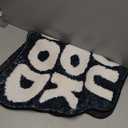 " " You Look Good Bath Mat Cute Cool Bathroom Rugs Funny Bathroom Mats Fun Funky Decor Non Slip Bath Rug, Trendy Black and White Bath Shower Mat (2' x 2'7" (Irregular))