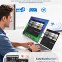 EVICIV 24" 100Hz Wireless Portable Monitor with 10000mAh Battery (2-3H)