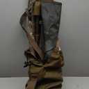 TR Low Camping Chair,Low Lawn Chairs for Concerts Lightweight Heavy Duty,Low Chair with Carry Bag for Outdoor Camping Travel Turkey Hunting (Camo2)