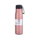 Double Wall Vacuum Insulated Water Bottle Flask 550ml Hot 10hrs Cold 30hrs BPA free Leak Proof Water Bottle for Gym Travel Office Sprots School Pack of 1 (Pink)