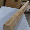 TOGU TG-6018 71 inches Solid Standoffs Heavy-Duty Commercial Grade-304 Stainless Steel Push Pull Door Handle/Barn Door Pull Handle/Glass Pulls, Matte Black Finish (71 in (Length)/1.58 x 0.39 in (Front x Side))