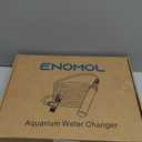 Gravel Vacuum for Aquarium Water Changer Fish Tank Cleaning Tools,Siphon Universal Quick Pump Aquarium Water Changing (30ft)