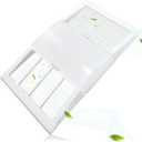 S89852000 Ventilation Fan Grille and Lens Replacement Parts for Broan Nutone 605P 660RP 665SP 668N Series Bathroom Vent Exhaust Fan Cover