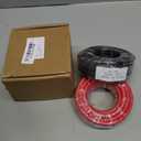 6 Gauge Marine Wire 6 AWG Marine Grade Wire Include 6 Gauge 20FT Red & 20FT Black,6 AWG Tinned Copper Electrical Cable for Boat Speaker Battery Lighting Solar Panel Automotive Camper Trailer
