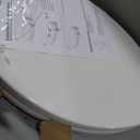 CYRRET Elongated Toilet Seat Slow Close, Easy to Install and Clean, Durable Plastic, White, Replacement Toilet Seats, Fits Standard Elongated, Obling or Oval Toilets