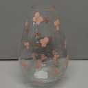 Mud Pie Large Pink Glass Flower Vase
