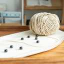 3 x Heavy Duty US Basics - Roll of 100% Natural Strong Hemp Fibers Cord 400 feet 26 Pound Thickness