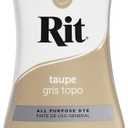 Rit All-Purpose Liquid Dye, Taupe, 8 Fl Oz (Pack of 1)