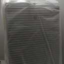 Large Checked Luggage 28 Inch Hard Shell Suitcases, Expandable Travel Luggage Lightweight Check In Luggage with Spinner Wheels Cup Holder Charger Built in, Silver