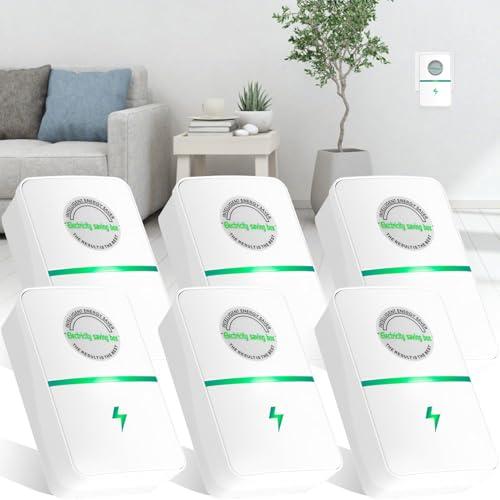 Stopwatt SmartPlug Device, Stop Watt Device Plug-in for Home & Office US Plug 90V-250V 30KW 6Pack