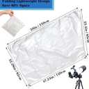 Telescope Cover with Adjustable Drawstring Waterproof Astronomical Telescope Cover for Outdoor Indoor, 150x85CM/59x33Inch