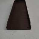 2 Pack Gutter Downspout Extensions, Rain Gutter Downspout Splash Block,Drain Water Downspout Diverter, Gutter Splash Guards for Rainwater Drainage,16.3Inch (Brown)