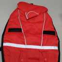 Dog Coat, Warm Dog Winter Coat Reflective Jacket Waterproof Fleece Vest, Pet Jacket Cozy for Cold Weather, Dogs Snowsuit Windproof, Adjustable Buckle for Medium Dogs (Red)