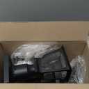 PASAMIC Solar Post Light 2 Pack, 3000K (Warm White) Dusk to Dawn Outdoor Solar Lamp with Aluminum Base, Waterproof Pillar Light for Fence, Garden, Yard, Patio,Outside Decoration Bonus Bulb Included (Black)