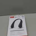 AMACOOL Bladeless Neck Fan, Hands-Free Wearable Fan with 5000mAh Rechargeable Battery, Quiet 3-Speed Portable Cooling for Women Men, Travel Outdoor Sports Work Golf Cruise Essentials Gift 2026 (Black)