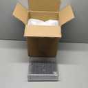 Bronkeeper Pull Out Clear Fridge Organizer Drawers with Drainer, Refrigerator Stackable Storage Bins for Kitchen Fruit & Veggie Organization (Complete Set)