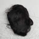 KOME Brown Synthetic Lace Front Wig,13×6 Curly HD Lace Glueless Wigs for Women Natural Daily Use 24IN (4/30) Black
