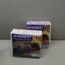 The Honest Company Comfort Dry Disposable Overnight Diapers for Sensitive Skin, Hypoallergenic, Baby Cozy Cloud and Star Signs Design Club Box Size 5 (27 lbs) 40 Count