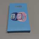 Smart Watch for Kids, 12 Puzzle Games HD Touch Screen Watches, Step Counter, Heart Rate and Sleep Monitor, Flashlight, 12/24 hr Educational Toys Birthday Gifts for Girls Ages 6-12 (Pink)