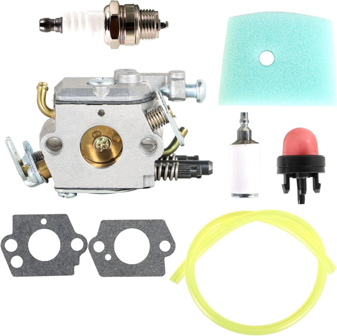 ALL-CARB C1Q-EL24 Carburetor with Repair Kit Replacement for 123L 223L 322C 322L 322R 323C 323L 323LD 325L 326L 326LX 326LS Trimmer Weed Eater Parts 503283401 588171156