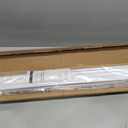 LazBlinds No Tools No Drill 1" Vinyl Mini Blinds, Cordless Blinds for Windows, Light Filtering Horizontal Window Blinds & Shades, 34" W x 36" H, White