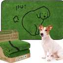 Qeils Reusable Puppy Pads, Washable Pee Pads for Dogs 2 Pack Durable Absorbent Leakproof Dog Training Pads for Home or Travel, Non-Slip Wee Wee Pads Potty Pads 48"x30"