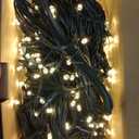 Connectable 240LED 88Ft 13Modes String Lights Outdoor Indoor | Extendable Green Wire Christmas String Lights with Timer | Twinkle Fairy Light Plug in for Xmas Tree Garden Decor Party (Warm White)