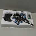 BEZGAR Drones for Kids | 2.4GHZ RC Plane | Remote Control Airplane, Mini Stunt Plane Helicopter, 360° Flip Fighter Jet Toy with Colorful LED Navigation Lights Blue, Toys for ages 8-13