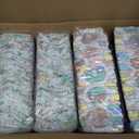 The Honest Company Comfort Dry Disposable Daytime Diapers for Sensitive Skin, Hypoallergenic, Barnyard Babies + Donut Grow Up, Super Club Box Size 3 (1628 lbs), 120 Count