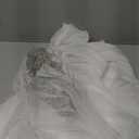 White Tulle Backdrop Curtain with Lights String for Parites 108ft Sheer Backdrop Curtains White Curtain Backdrop for Wedding Baby Shower Birthday Party Photo Shoot Decorations(2 Panels 10ft8ft)