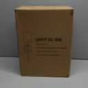 Wall Sconces Sets of 2, Retro Industrial Wall Lamps, Hardwired Bathroom Vanity Sconces Wall Lighting with White Fabric Shade, Indoor Wall Lights for Bedroom Living Room Corridor Black