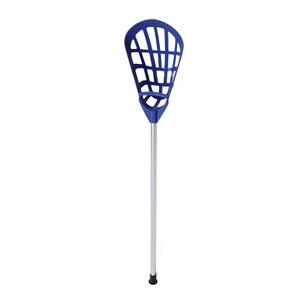 Jenaai 2 Pack 40 Inch Youth Lacrosse Sticks Practice Lacrosse Sticks Aluminum Training Equipment for Beginners Amateur Athletes Indoor Outdoor Sport(Blue)