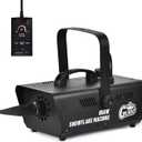 GEJRIO Snow Machine, 650W Snow Maker with Wired Remote Control, Snow Making Machine for Outdoors and Indoors, Perfect for Stage, Christmas, Holidays, Parties