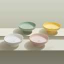 Fruit bowl Fruit Basket for Kitchen Countertop Kitchen Storage Baskets Stand Organization, Decor Centerpiece Counter or Dining Room Tables (yellow)