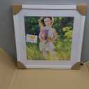 18x18 White Picture Frame Mat for 14x14 Photo Wall Mounting Poster Frame-1pcs