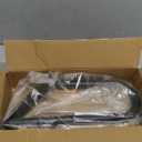 WIPHANY Handrails for Outdoor Step U Shaped Pipe Grab Hand Rails for 1-3 Steps Indoor or Outdoor Stair Wall-Mount Hand Railing for Garage Porch Patio Garden Entrance (Black)