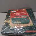 Christmas Ornament Storage Box Christmas Decoration Storage with 8 Removable Trays Store Up to 128 3-Inch Ornaments Large Ornament Storage Box with Dual Zipper and Pockets for Holiday Storage (Green)