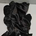 Dog Pajamas Pet Jumpsuits PJS for All Seasons, Velvet Dog Hoodies 4 Legs Four Feet Dog Onesies Stylish PJS Puppy Costume Cotton Liner Warm Pet Clothes for Small Medium Large Dogs Black, XXXL